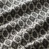 stretch Jacquard misto viscosa Finissime losanghe – bianco lana/grigio,  thumbnail number 2