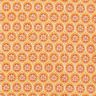 Cretonne di cotone Motivo ornamentale a mattonelle – arancione,  thumbnail number 1