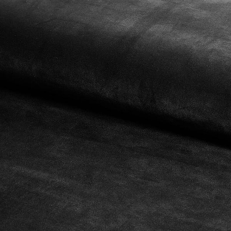 tessuto da tappezzeria velluto – nero,  image number 1