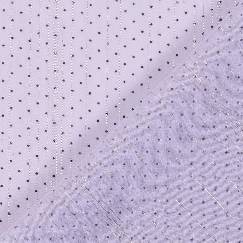 Righe con righe glitterate e pois – lillà,  image number 4