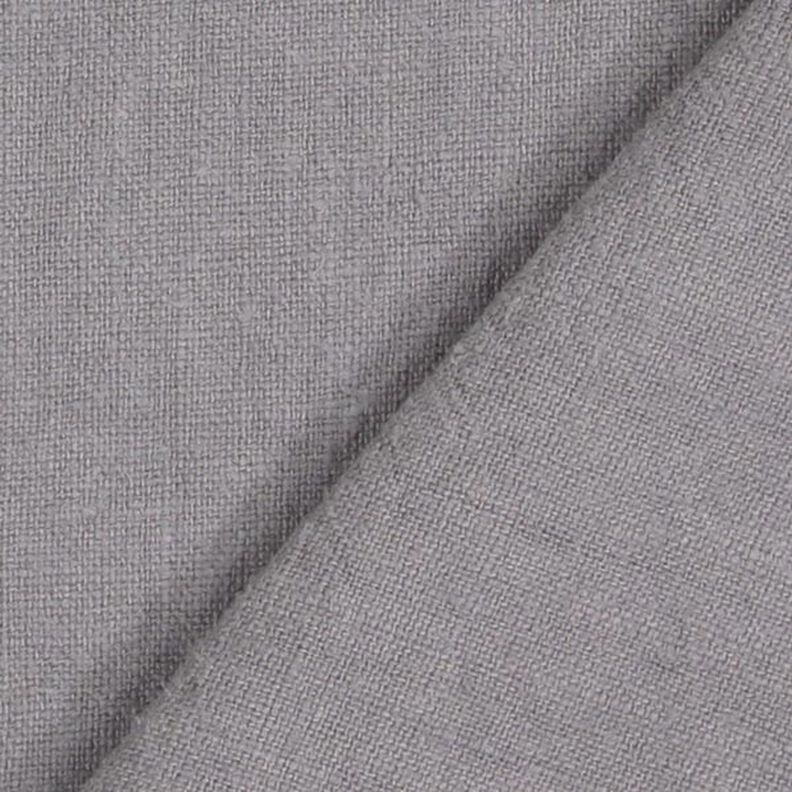Tessuto di misto ramiè lavato a pietra, qualità pesante – grigio,  image number 3
