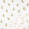 mussolina / tessuto doppio increspato pera stampa digitale | Poppy Fabrics – bianco/oliva giallastro,  thumbnail number 4