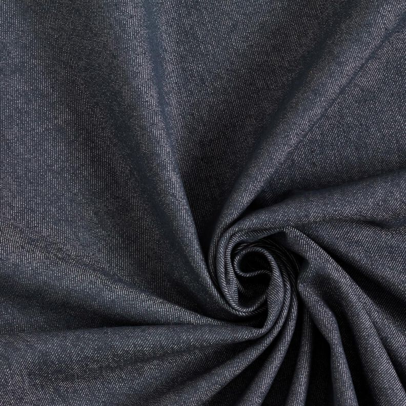 Denim stretch in misto cotone medio – nero-azzurro,  image number 1