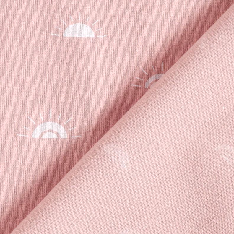 jersey di cotone Tramonto – rosa antico chiaro,  image number 4