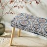 tessuto arredo gobelin Mandala orientale – blu/avorio,  thumbnail number 5