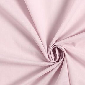 batista di cotone tinta unita – rosé, 