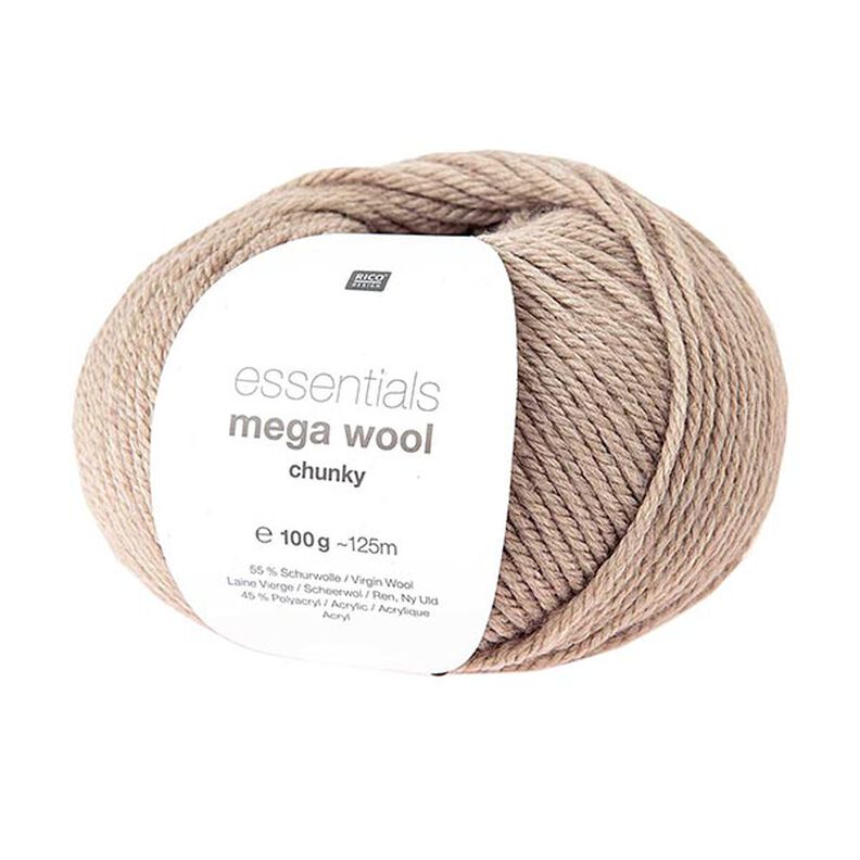 Essentials Mega Wool chunky | Rico Design – naturale,  image number 1