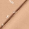 jersey di cotone foglie – marrone chiaro,  thumbnail number 4