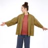 FRAU SINA - giacca kimono con tasche oblique, Studio Schnittreif  | XS -  XXL,  thumbnail number 4