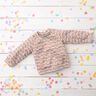 jersey di cotone Graziosi cigni – rosa chiaro/bianco,  thumbnail number 5