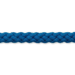 Cordoncino in cotone [Ø 7 mm] – blu marino, 