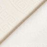tessuto arredo Jacquard Diamanti decorativi 275 cm – bianco lana,  thumbnail number 4