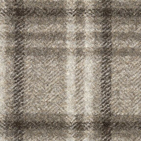 Cappotto in misto lana a quadri – talpa, 