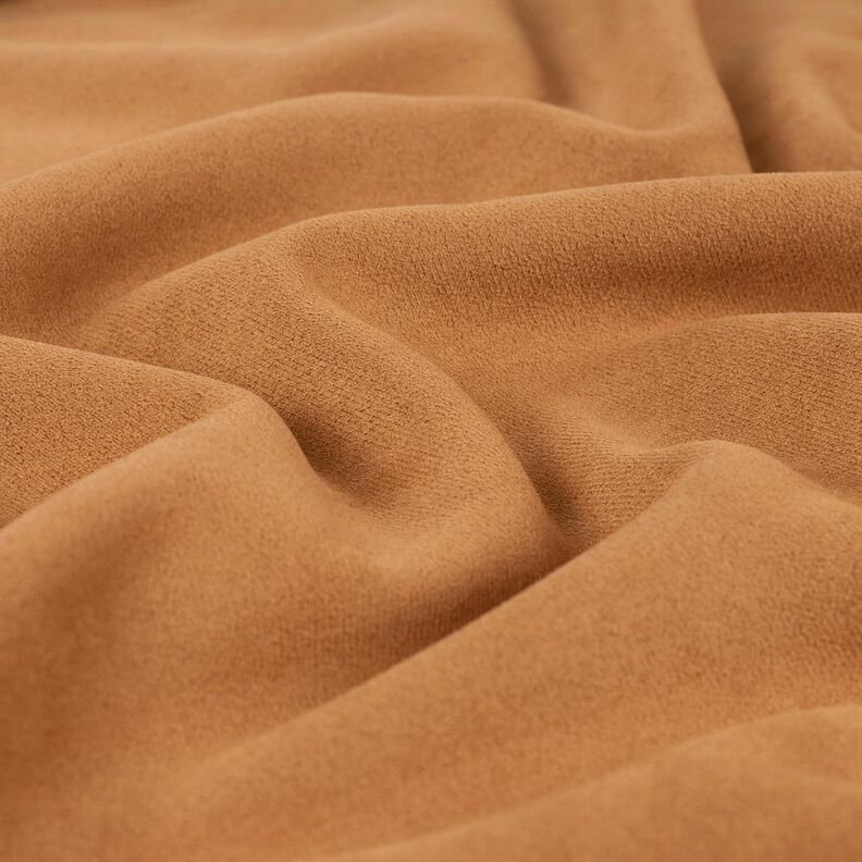 Velluto con retro in pelliccia Sherpa – cannella,  image number 3