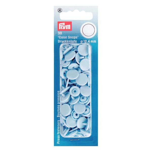 Bottoni da ribadire Color Snaps 15 – azzurro | Prym,  image number 1