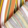 tessuto in cotone cretonne Strisce curve &ndash; bianco/arancio chiaro,  thumbnail number 4
