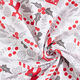 tessuto arredo tessuti canvas stivale di Babbo Natale – bianco/rosso,  thumbnail number 3
