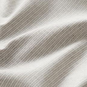 tessuto arredo canvas, righe sottili, riciclato – grigio | Resto 50cm, 