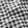 Seersucker a quadretti Vichy grandi – bianco/nero,  thumbnail number 2