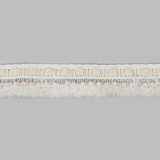 bordura frangiata elastica [20 mm] - crema, 