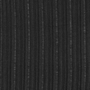 Maglia a coste in tinta unita – nero, 