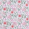 popeline di cotone Grandi fiori di prato stampa digitale | Poppy Fabrics – bianco,  thumbnail number 1