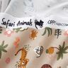 GOTS jersey di cotone Simpatici animali della giungla – anacardo,  thumbnail number 3