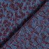 Tessuto per pantaloni effetto denim con stampa leopardata – melanzana/colore blu jeans,  thumbnail number 4