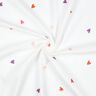 mussolina / tessuto doppio increspato Cuori ricamati | Poppy Fabrics – bianco/rosé,  thumbnail number 3