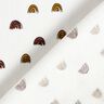 mussola Piccoli arcobaleni, lisci – avorio/giallo curry,  thumbnail number 5