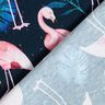 jersey di cotone Fenicottero | Glitzerpüppi – blu notte/rosa chiaro,  thumbnail number 4