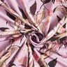 jersey di cotone Stampa digitale di grandi gigli &ndash; violetto pastello/greige,  thumbnail number 3