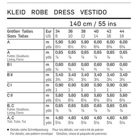Abito sposa / Vestito+corsetto / Gonna, Burda 6776, 