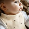 GOTS jersey a coste Piccole auto | Poppy Fabrics – crema/marrone nerastro,  thumbnail number 7