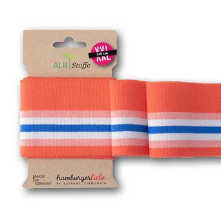 GOTS tessuto in maglia bio per bordi e polsini CUFF ME COLLEGE [140 cm | 7,5 cm] | Albstoffe, 