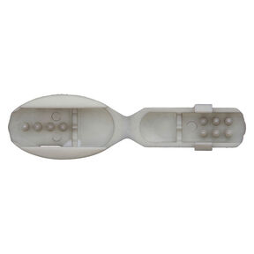 capocorda Clip [Lunghezza: 25 mm] – grigio chiaro, 