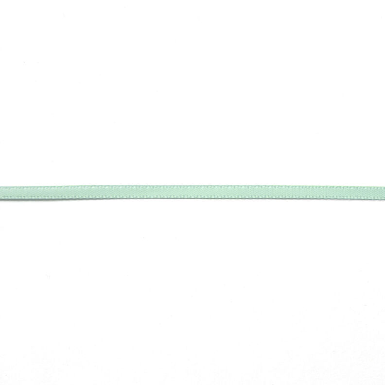 Nastro in satin [3 mm] – menta chiaro,  image number 1