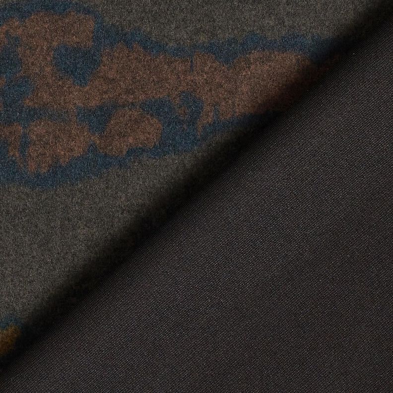 jersey romanit Linee d'acqua ruvide – marrone scuro/nero, image number 4