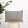 tessuto arredo mezzo panama Righe strette navy – naturale/blu marino,  thumbnail number 7