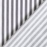 popeline di cotone Righe sottili – grigio ardesia/bianco,  thumbnail number 4