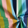 popeline di cotone Righe – blu/verde,  thumbnail number 3