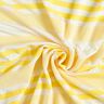jersey di viscosa effetto stropicciato – bianco/giallo limone,  thumbnail number 4