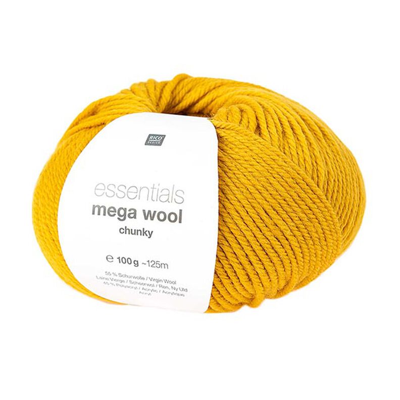 Essentials Mega Wool chunky | Rico Design – senape,  image number 1