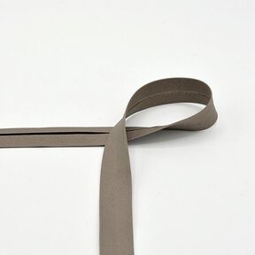 Nastro in sbieco in cotone popeline [20 mm] – talpa, 