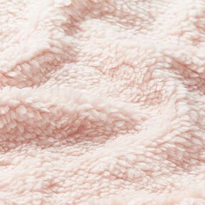 ecopelliccia tessuto teddy bear – rosa chiaro, 