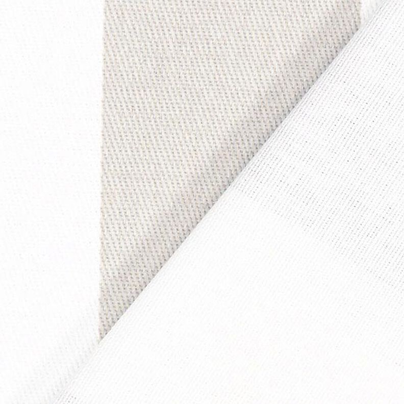 Twill cotone strisce 1 – grigio chiaro/bianco,  image number 3