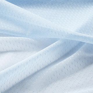 tessuto elastico in pizzo, piccoli pois – azzurro, 