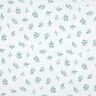 mussolina / tessuto doppio increspato Rami | Poppy Fabrics – bianco/canna palustre,  thumbnail number 1