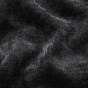 Tessuto per tende termiche ciniglia – nero, 