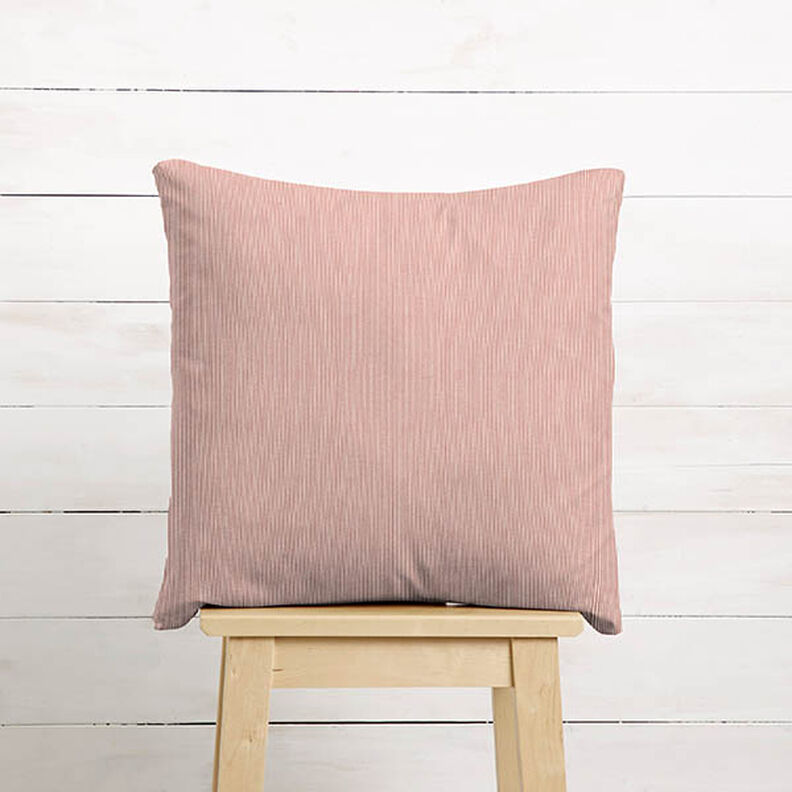 tessuto da tappezzeria velluto a costine – rosa anticato, image number 7